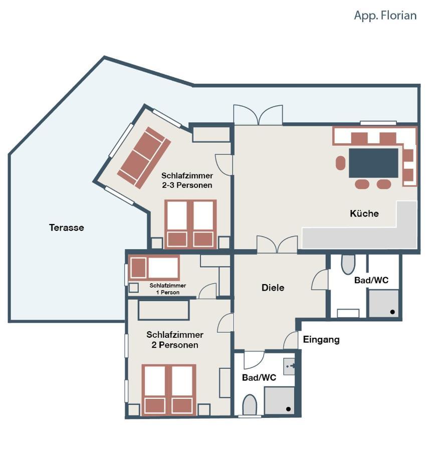 Haus Florian Appartements Wagrain Exteriör bild
